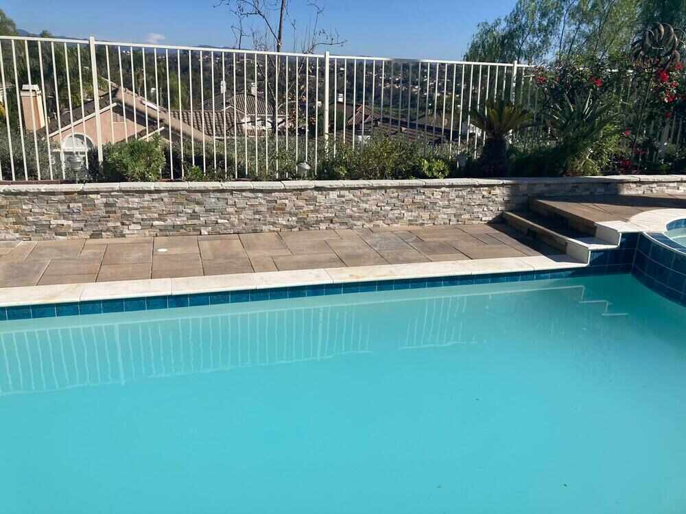 Laguna Hills Full Back yard   pool resurface 1
