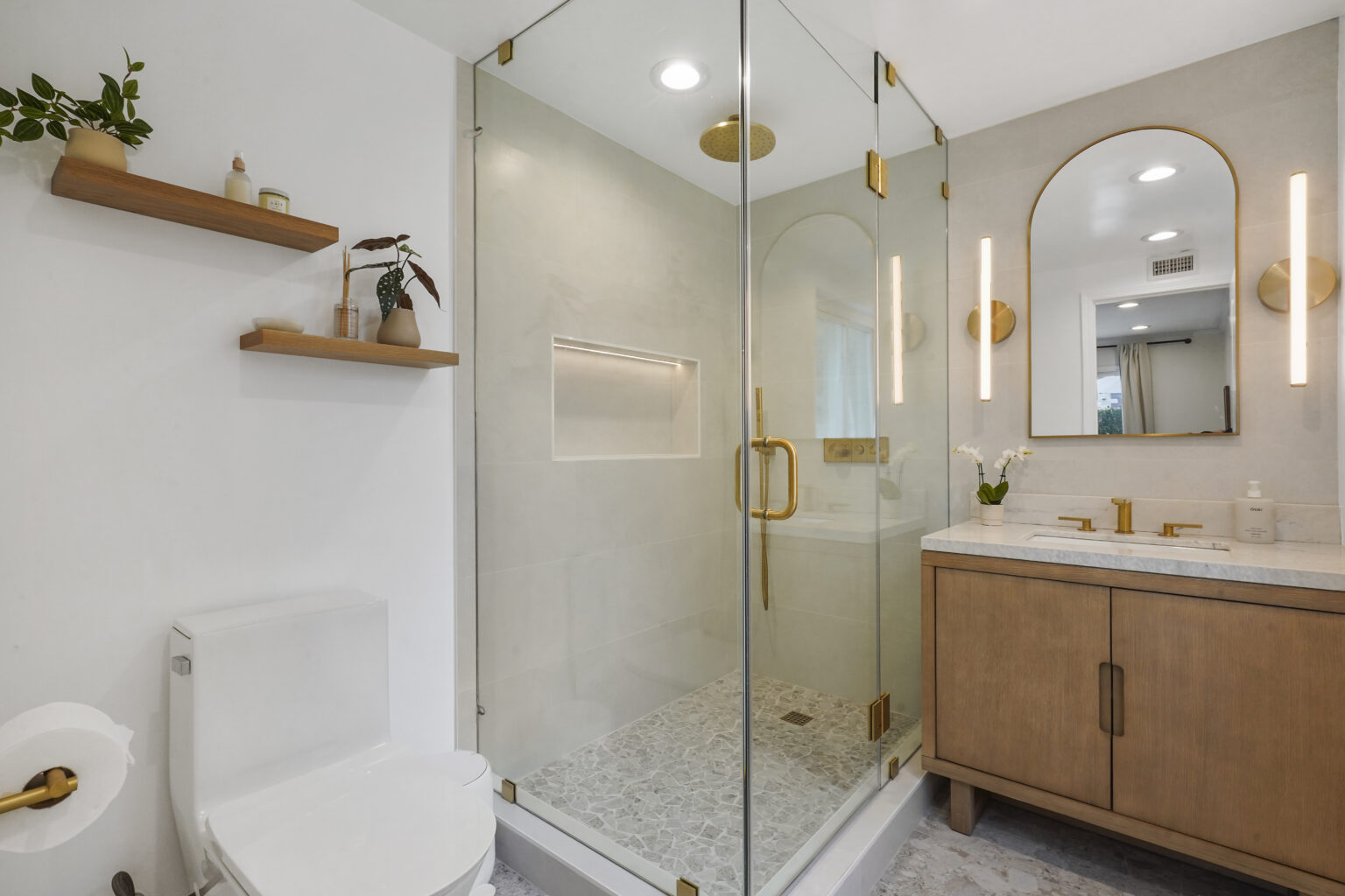 Bathroom remodel in Seal Beach, CA by local general contractor Katz Design & Builders - After